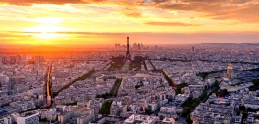 Vista panoramica al tramonto - Tour Montparnasse 56 Parigi