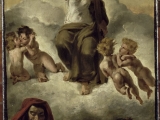 Esquisse pour la Vierge du Sacré-Coeur - Eugène Delacroix