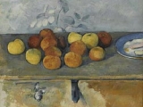 Paul Cézanne Pommes et biscuits - Musée National de l'Orangerie Parigi